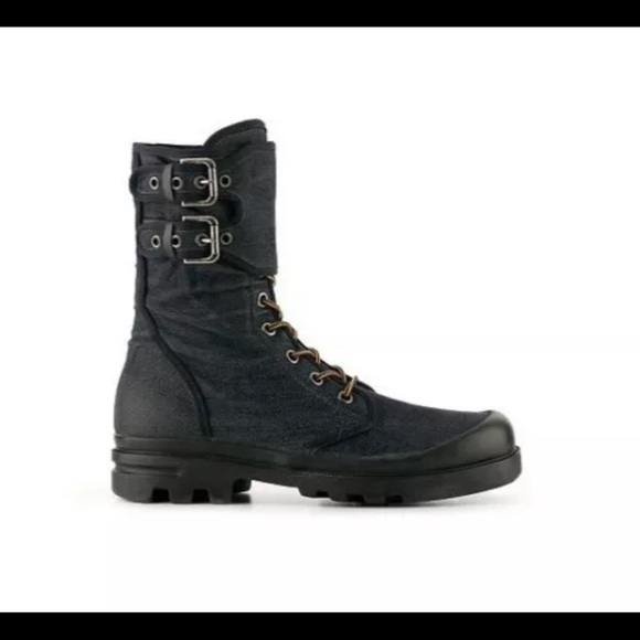 RALPH LAUREN COLLECTION Buckle Lace-up Boot, S 8.5 EU 42 NIB - Picture 5 of 12